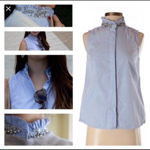 J. Crew | Tilda Rhinestone Top